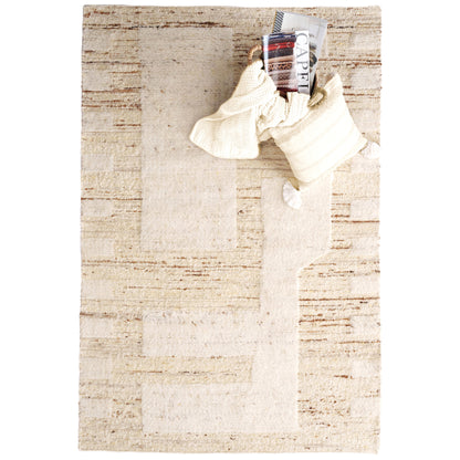 Aria Natural Rug – detail view