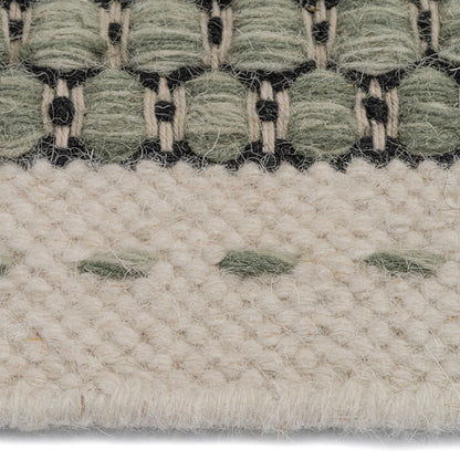 Abingdon Verde Rug – close up
