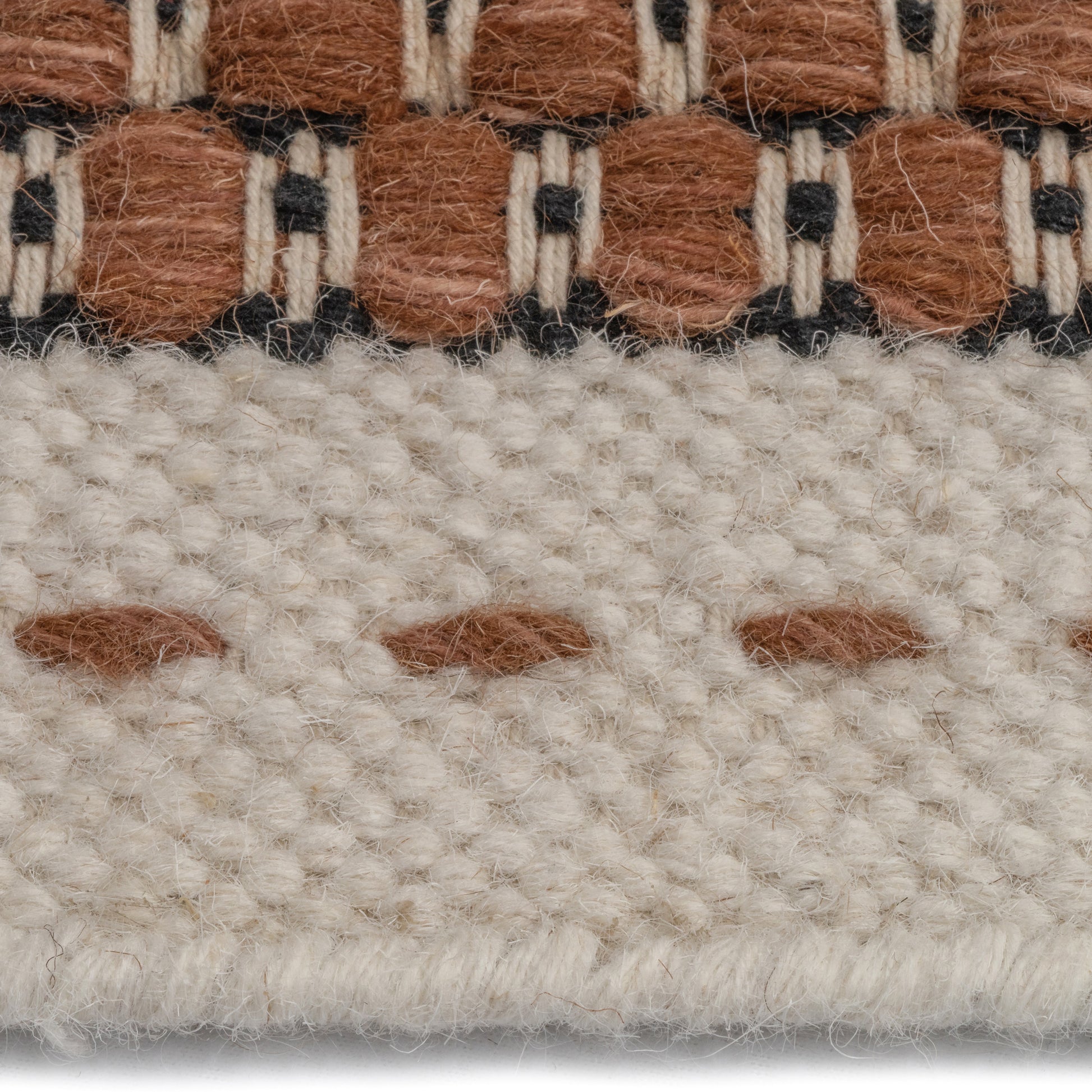 Abingdon Ginger Rug – close up