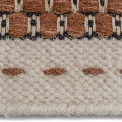 Abingdon Ginger Rug – close up