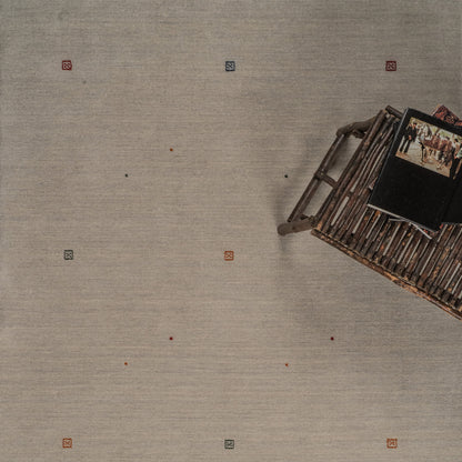 Gabby Linen Rug – detail view