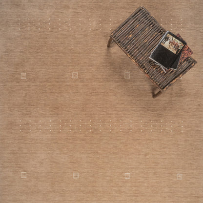 Gabby Wheat Rug – detail view