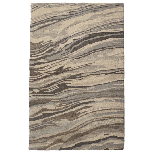 Capel Ripple Area Rug - Gray