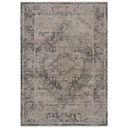 Zenith Rug – Heriz Smoke – cabin lodge area rug