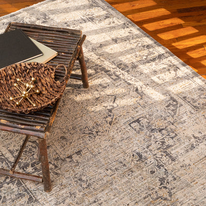 Zenith Rug – Heriz Smoke – detail view