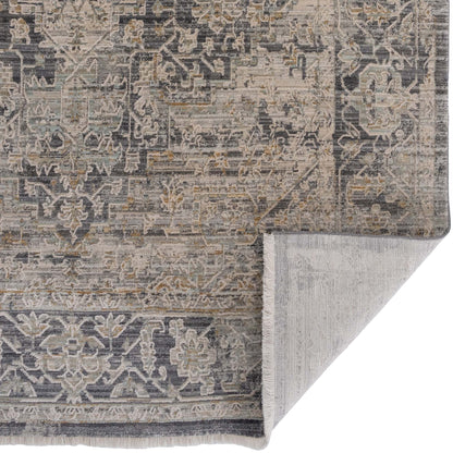 Zenith Rug – Heriz Smoke – room setting