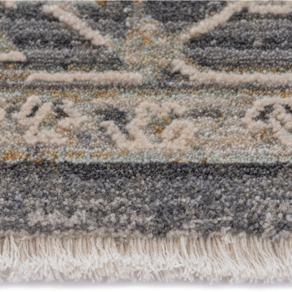 Zenith Rug – Heriz Smoke – close up