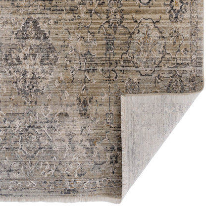 Zenith Rug – Sarouk Glacier – room setting