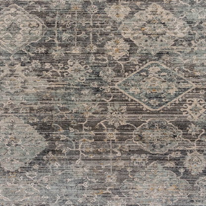 Zenith Rug – Sarouk Slate – lifestyle