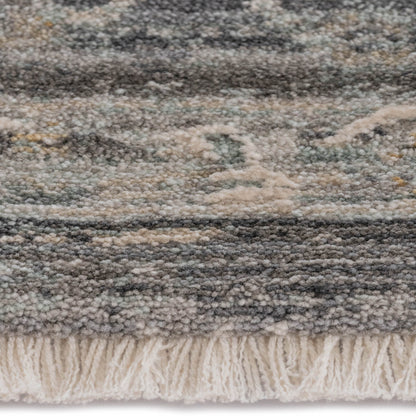 Zenith Rug – Sarouk Slate – close up