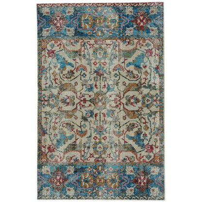 Banaz Rug – Manisa China Blue – cabin lodge area rug