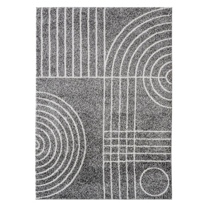 Deco Gray Rug – cabin lodge area rug
