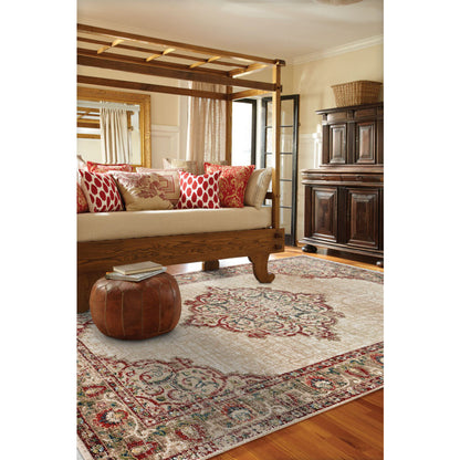 Landis Rug – Kirman Ivory – detail view