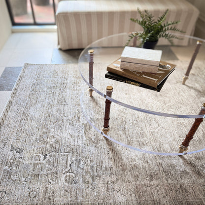 Capel Great Horn-Heriz Area Rug - Green - Lifestyle View