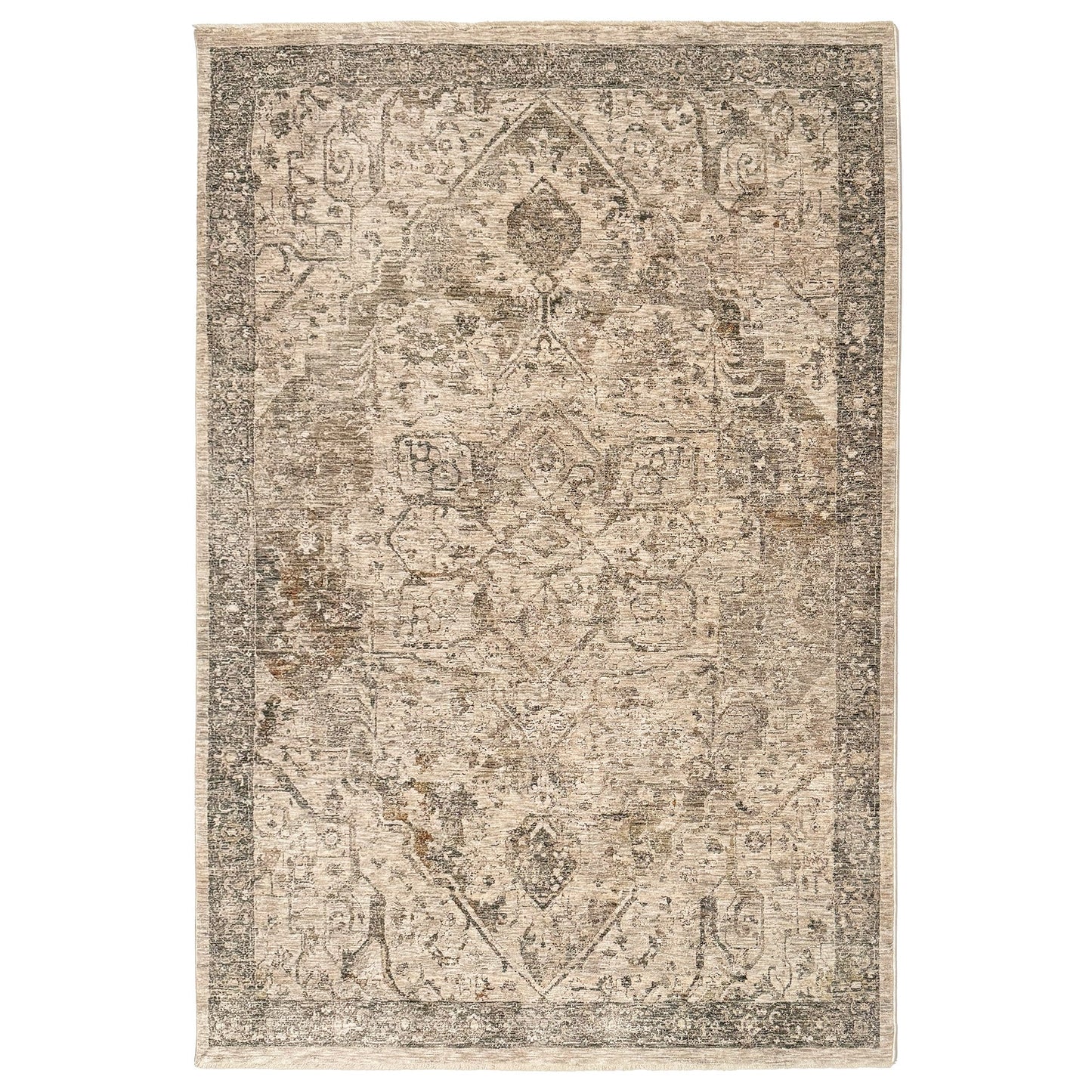 Capel Great Horn-Heriz Area Rug - Tan