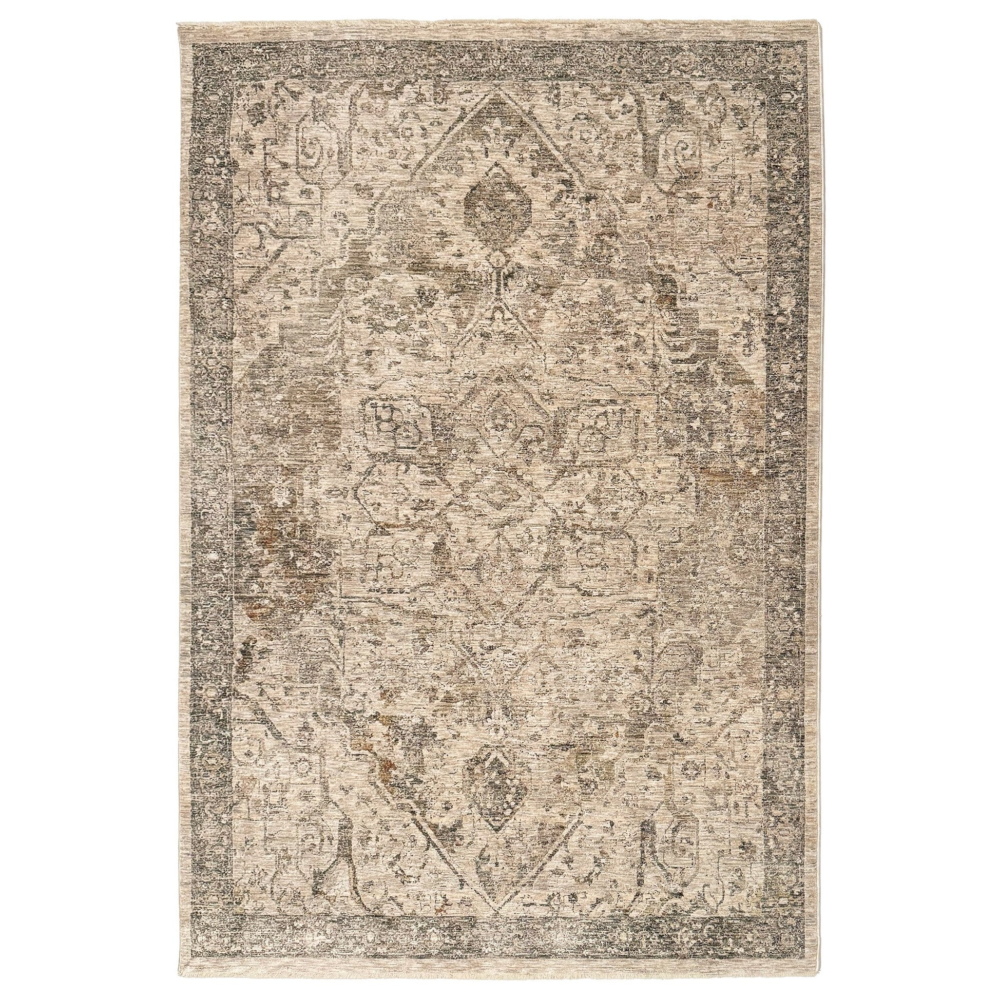 Capel Great Horn-Heriz Area Rug - Tan