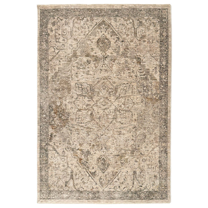 Capel Great Horn-Heriz Area Rug - Tan