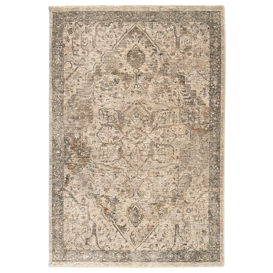 Capel Great Horn-Heriz Area Rug - Tan