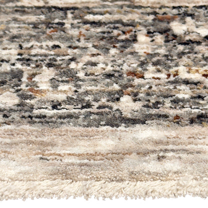 Capel Great Horn-Heriz Area Rug - Tan - Cross-Section View