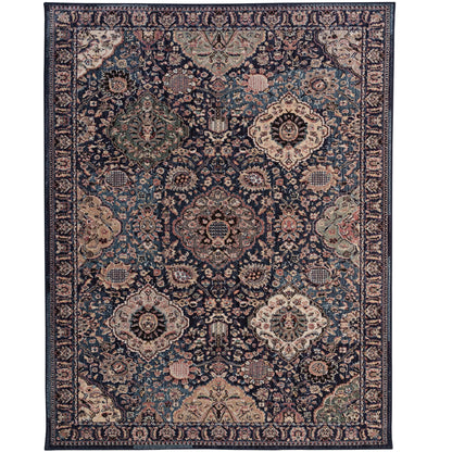 Bosphorus Rug – Bahktiar Navy – cabin lodge area rug