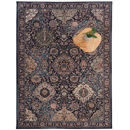 Bosphorus Rug – Bahktiar Navy – detail view