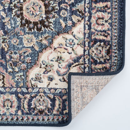 Bosphorus Rug – Bahktiar Navy – room setting