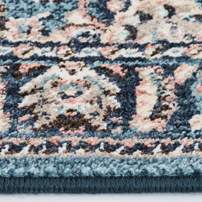 Bosphorus Rug – Bahktiar Navy – close up