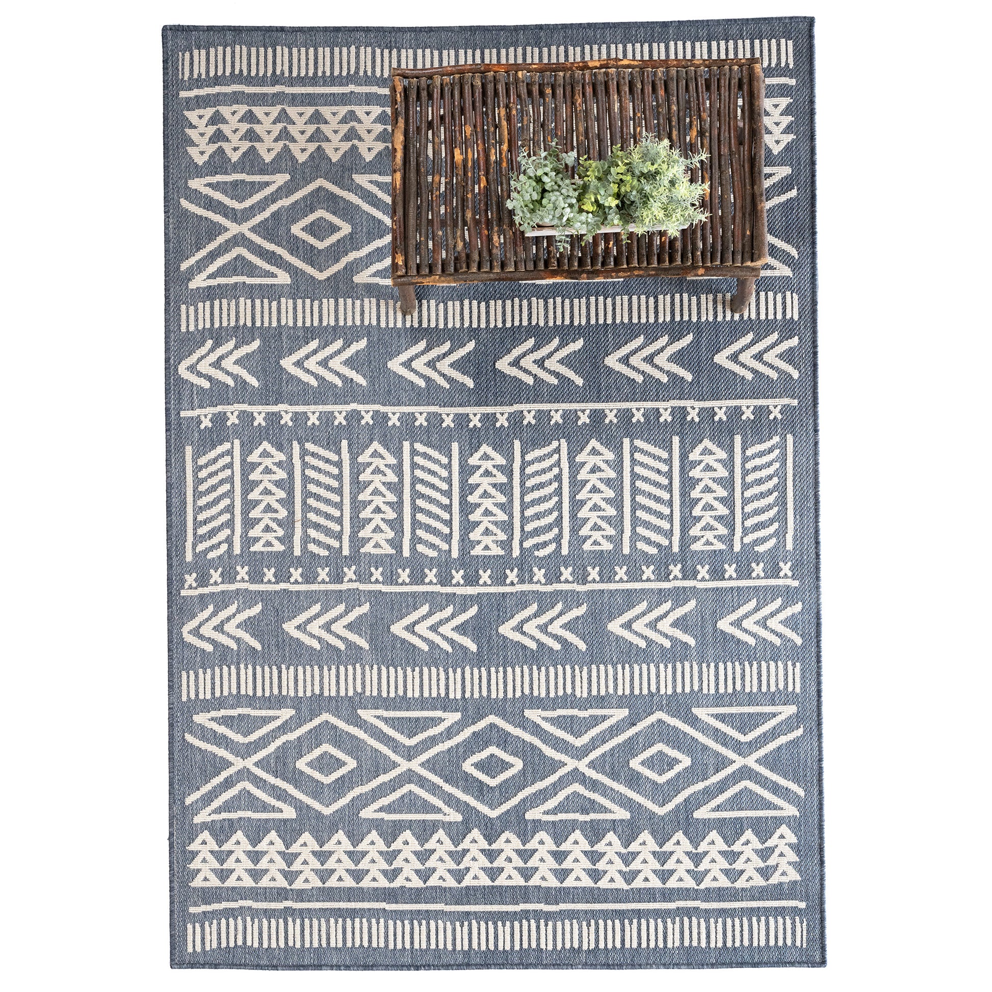 Retreat Rug – Lodge Denim – detail view