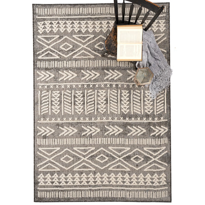 Retreat Rug – Lodge Smoke – detail view