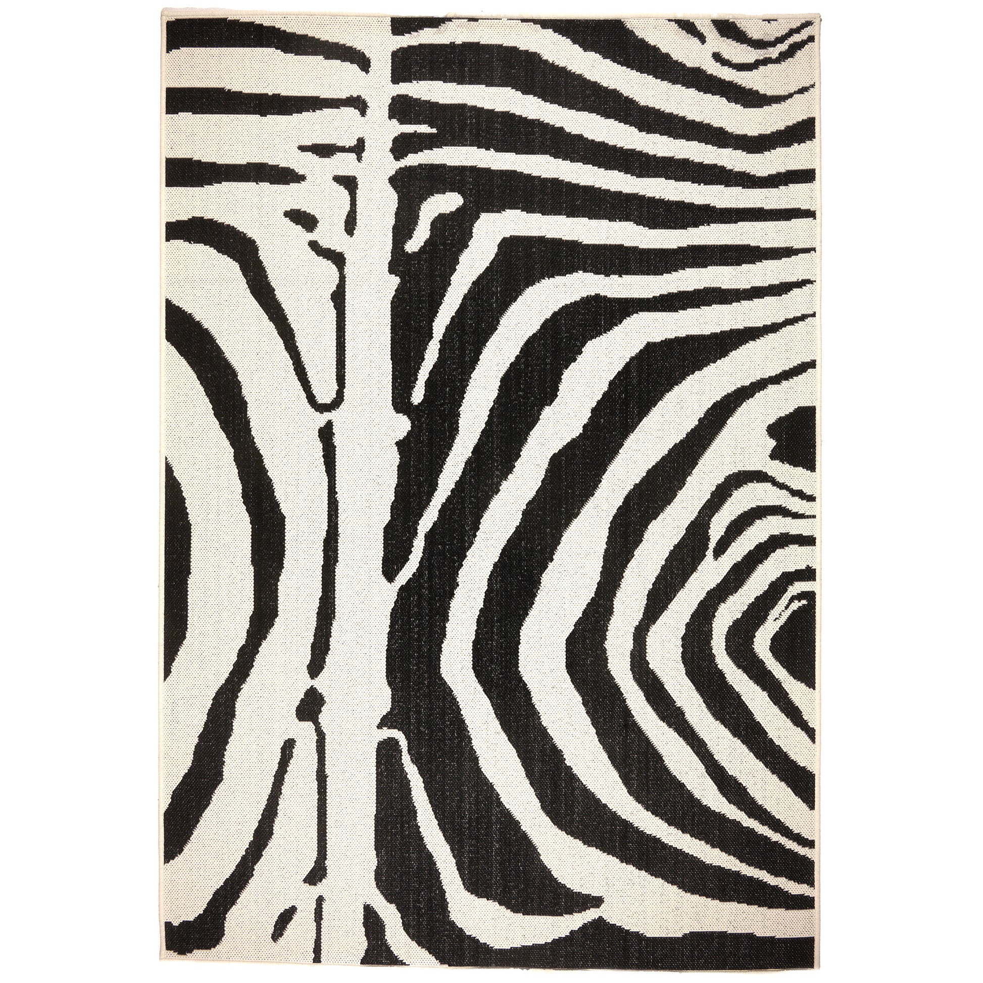 Cape Town Black Rug – cabin lodge area rug