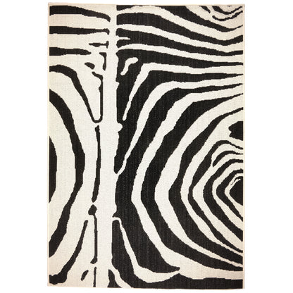 Cape Town Black Rug – cabin lodge area rug