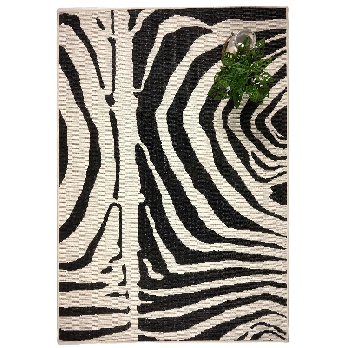 Cape Town Black Rug – detail view