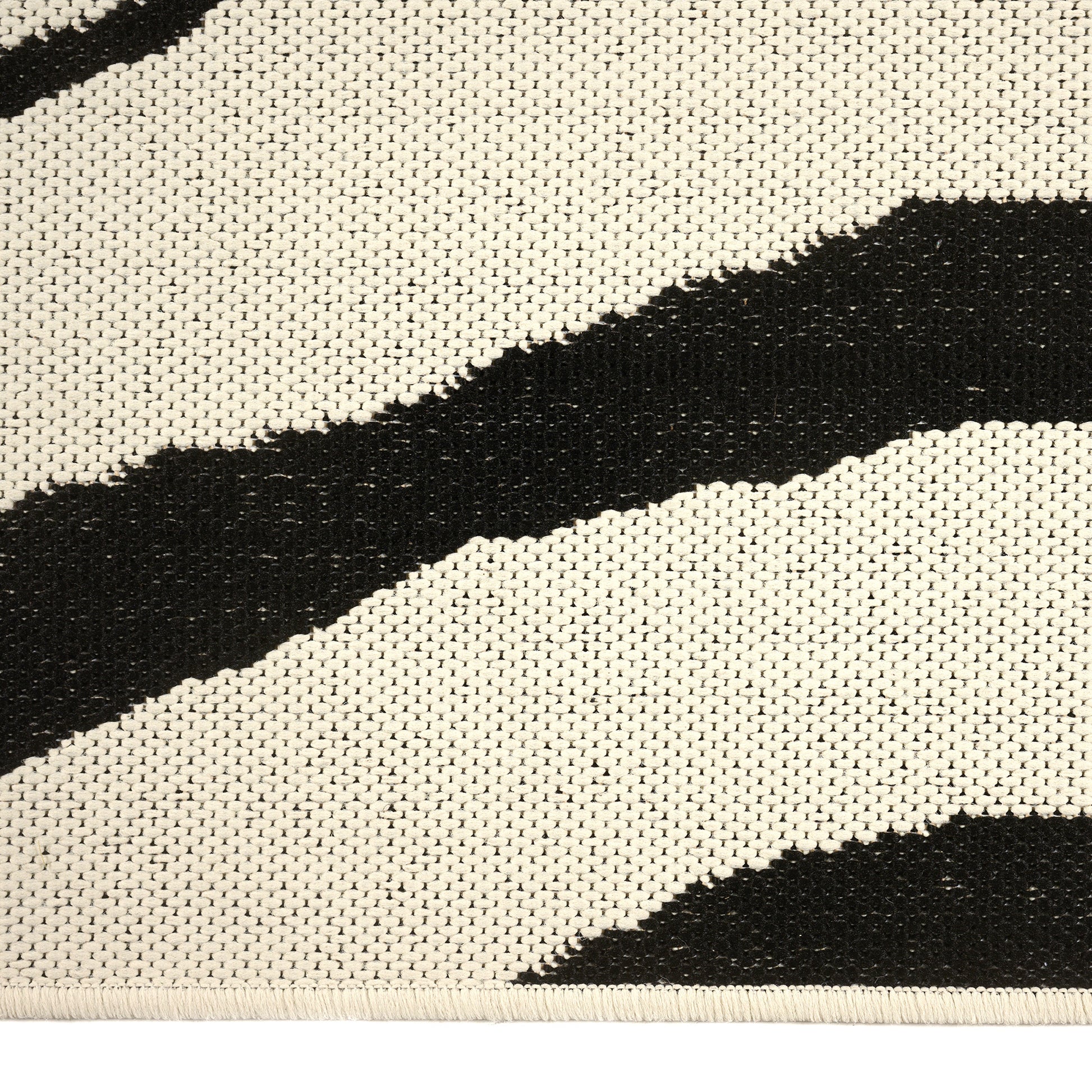 Cape Town Black Rug – close up