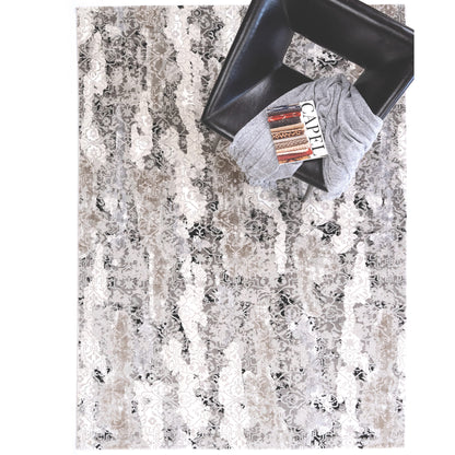 Manhattan Rug – Chelsea Fog – detail view