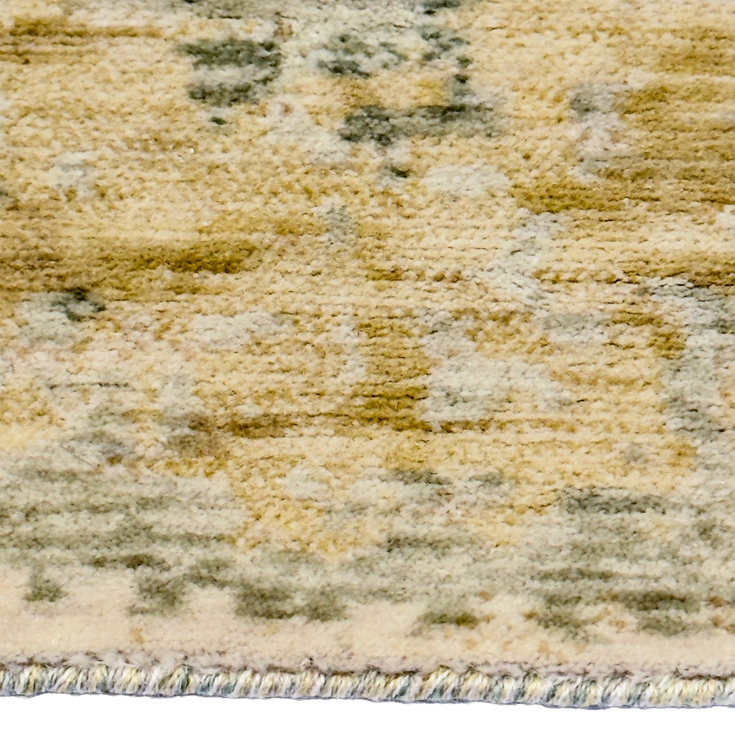 Capel Enchanted Area Rug - Carribean - Cross-Section View