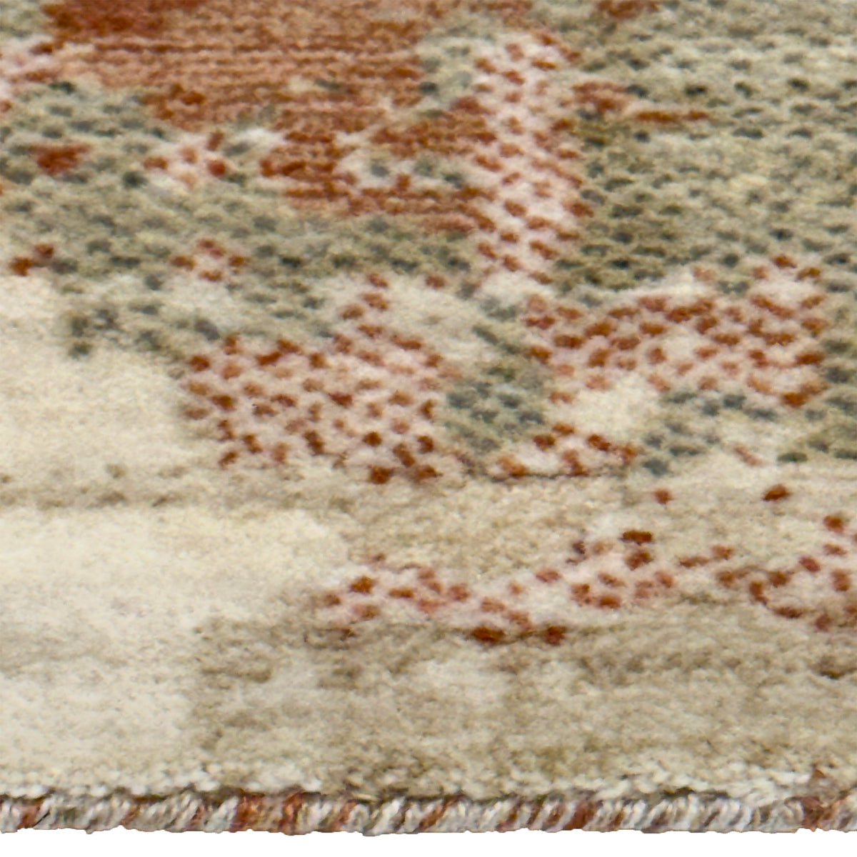 Capel Enchanted Area Rug - Spice - Cross-Section View