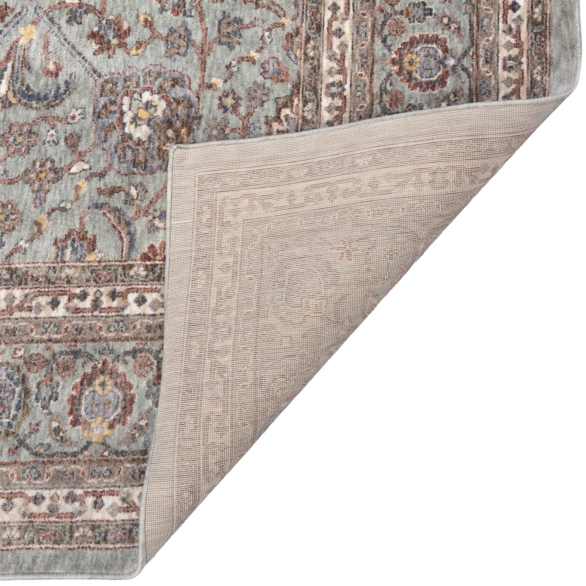 Capel Mt. Pleasant Area Rug - Lt. Green - Back View