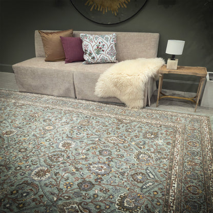 Capel Mt. Pleasant Area Rug - Lt. Green - Lifestyle View
