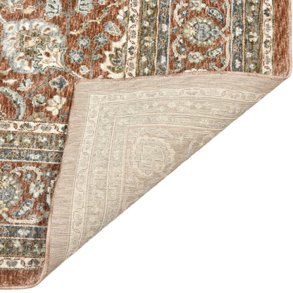 Capel Mt. Pleasant Area Rug - Cerise - Back View