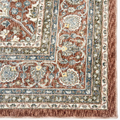 Capel Mt. Pleasant Area Rug - Cerise - Corner View