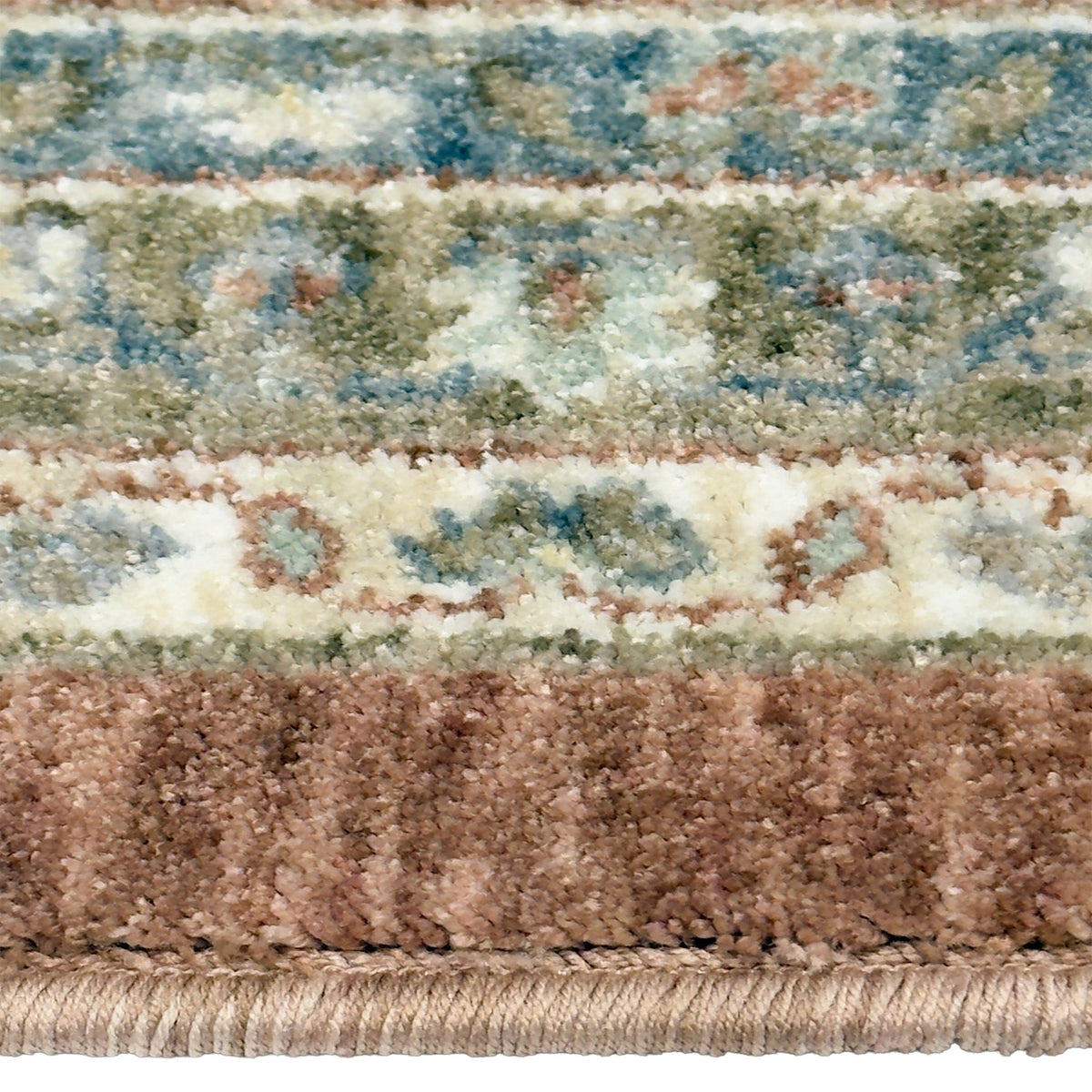 Capel Mt. Pleasant Area Rug - Cerise - Cross-Section View