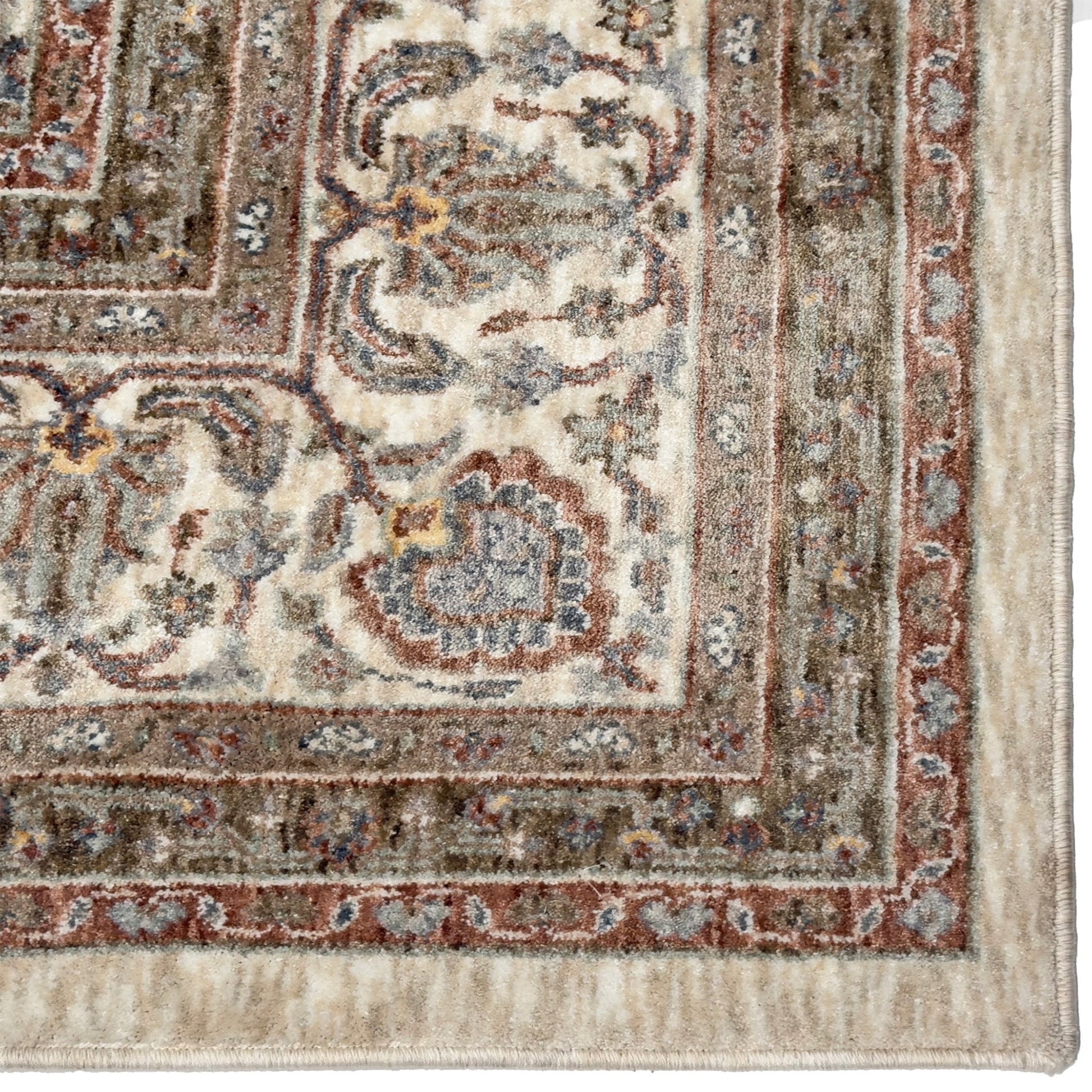 Capel Mt. Pleasant Area Rug - Alabaster - Corner View