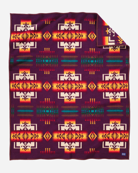 Chief Joseph Blanket | Maroon