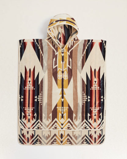 White Sands Tween Hooded Towel | Tan