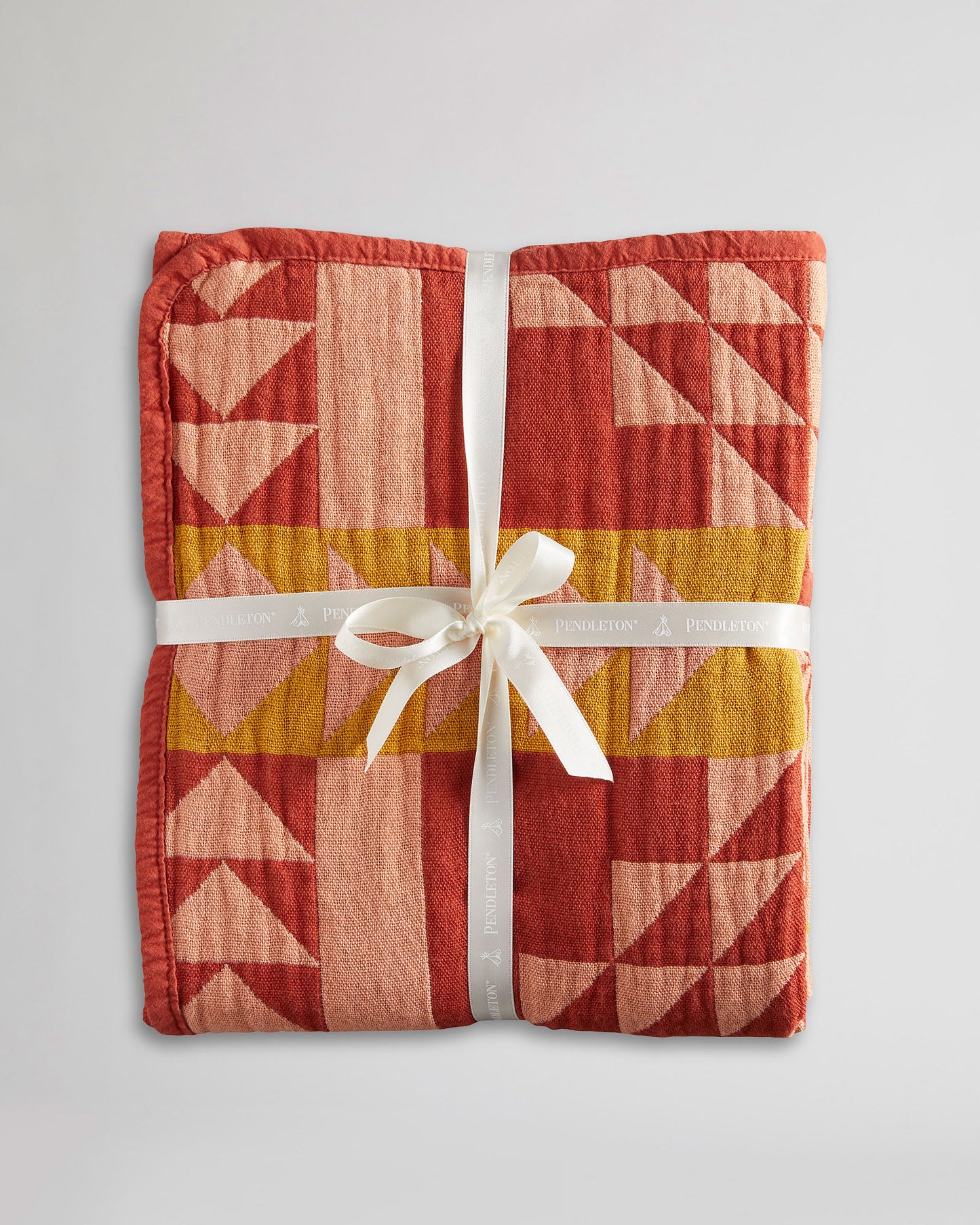 Smith Rock Organic Cotton Baby Blanket | Clay