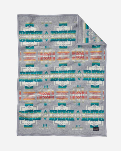Chief Joseph Crib Blanket | Grey