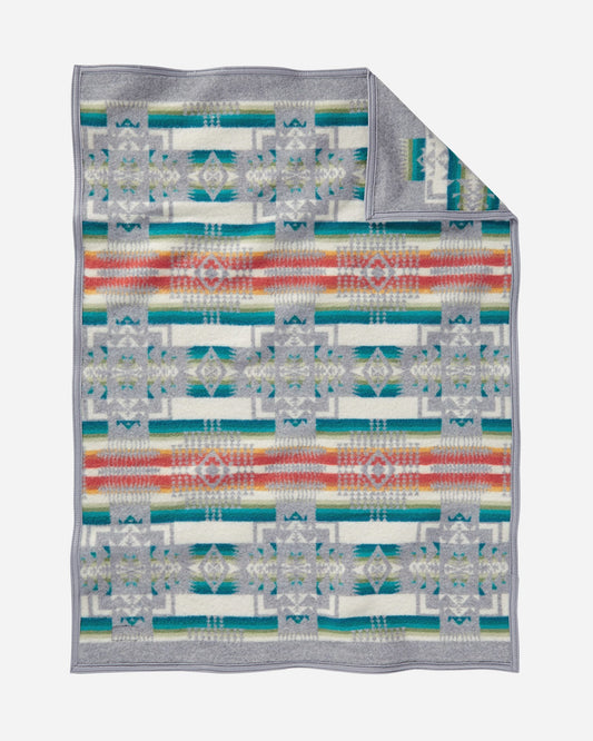 Chief Joseph Crib Blanket | Grey