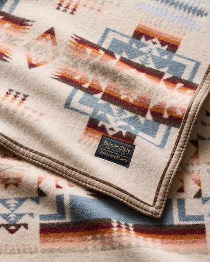 Chief Joseph Crib Blanket | Rosewood