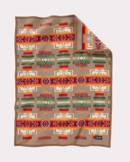 Chief Joseph Crib Blanket | Tan