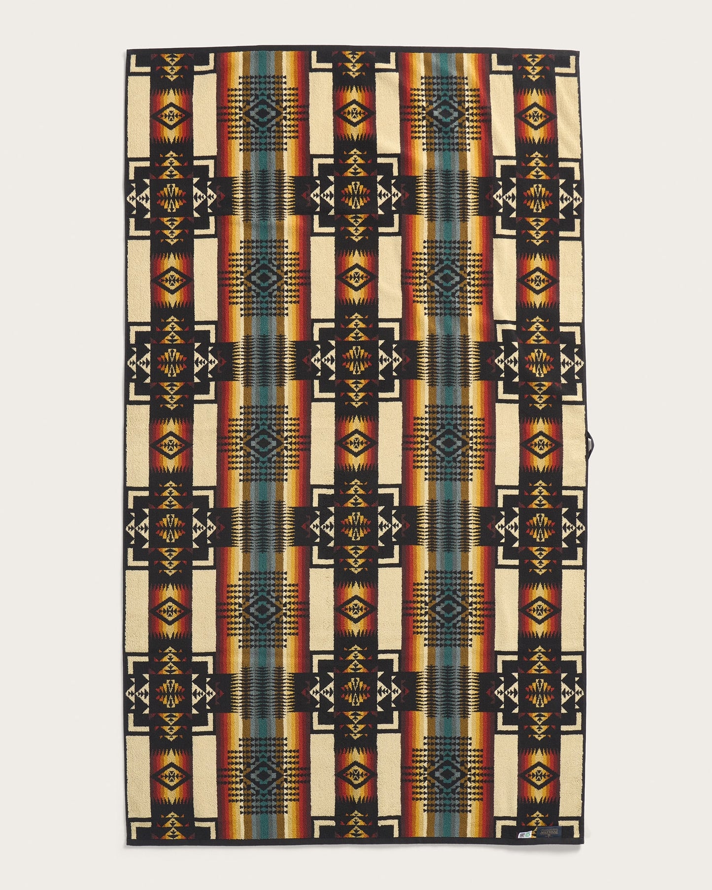 Chief Joseph Spa Towel | Black